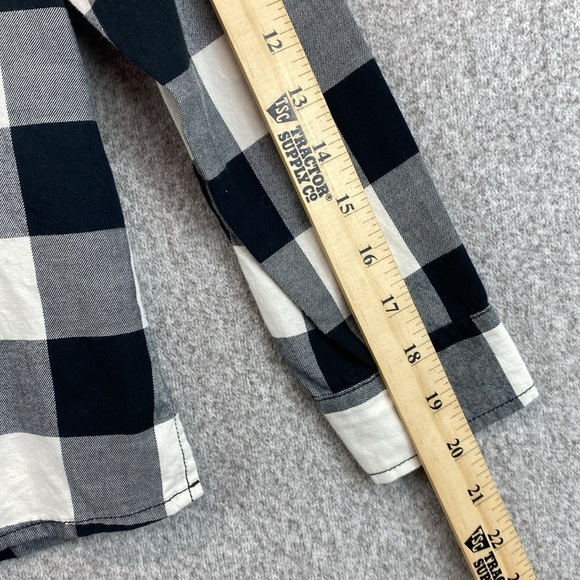 Madewell Buffalo plaid button down/up XS gorpcore basics grunge y2k preppy - Picture 5 of 9